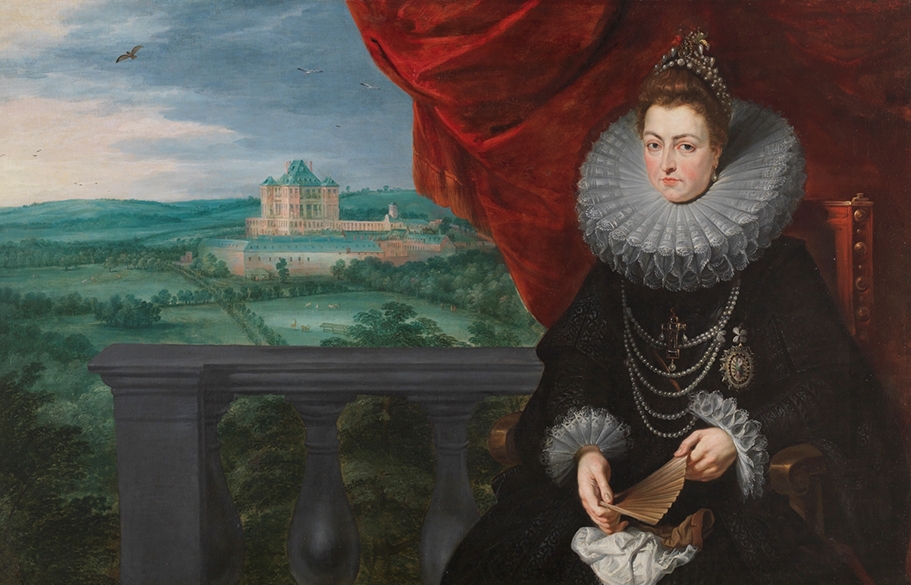 “La infanta Isabel Clara Eugenia”. de Rubens